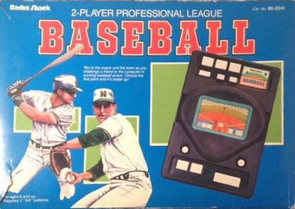 Radio Shack Deluxe Electronic 2-Player Baseball